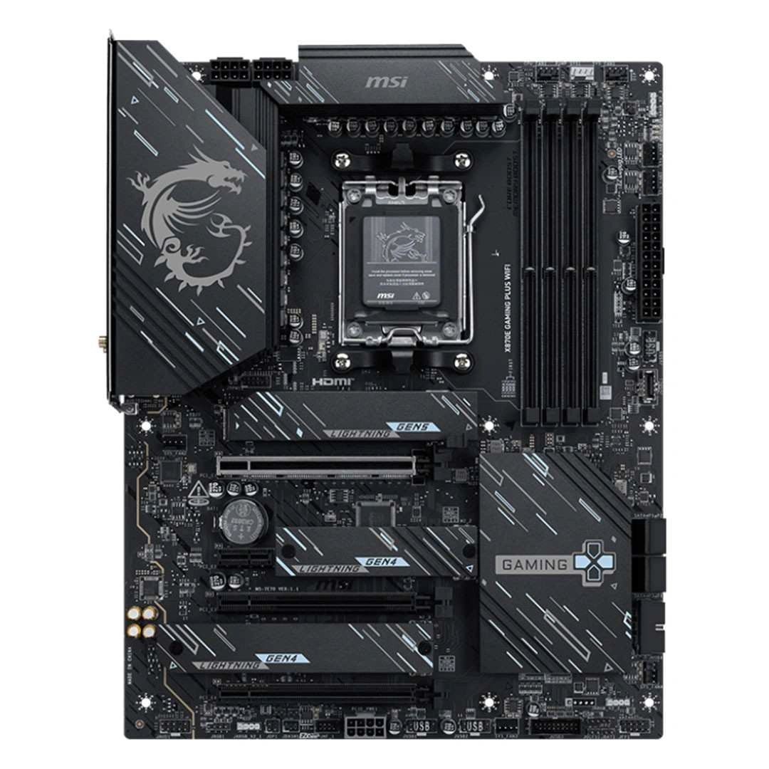 MSI X870E Gaming Plus WiFi ATX DDR5 Motherboard - Image 2